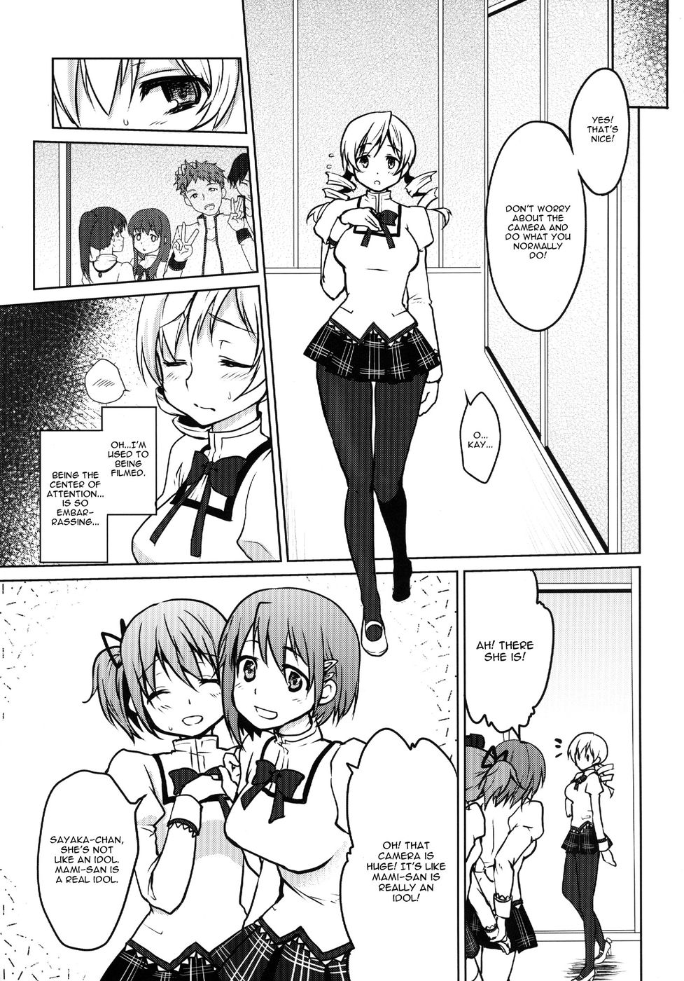 Hentai Manga Comic-Kyonyuu Idol Tomoe Mami KyouIku-teki Shidou-Read-6